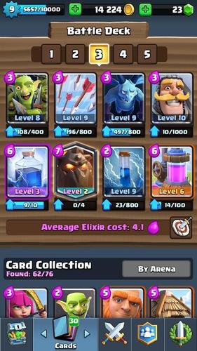 clash royale accaunt 