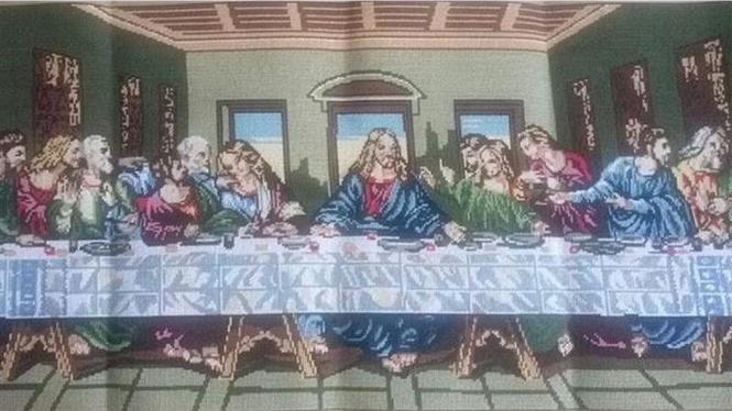 Goblen Tajna večera 114x50