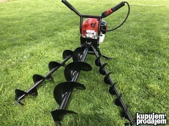PROLINETECH Bušač Rupa Za Dva Rukovaoca