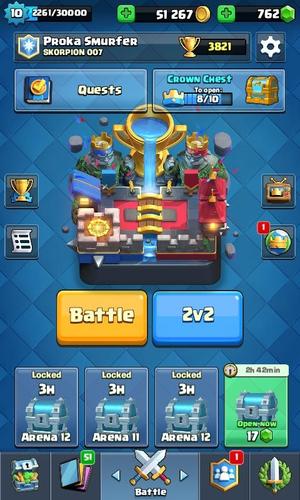 Clash Royale acc