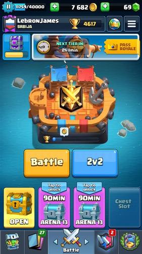 Clash royale nalog