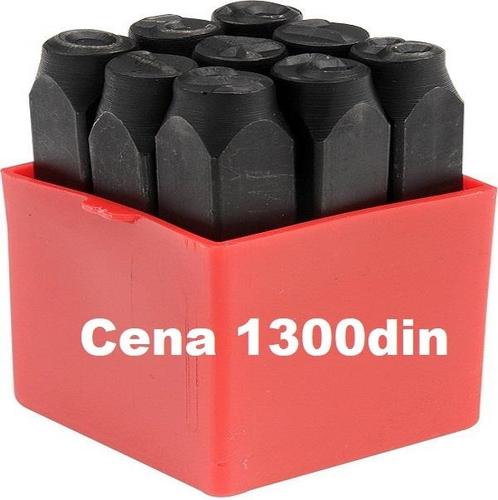 Brojevi za ukucavanje 6 mm