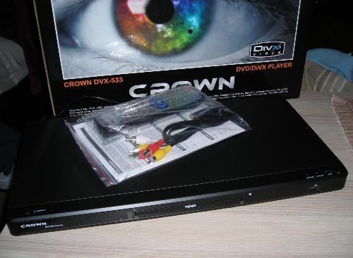 DVD CROWN DVX-533 (DivX - USB)