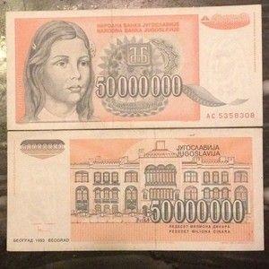 Novcanice-Jugoslavije