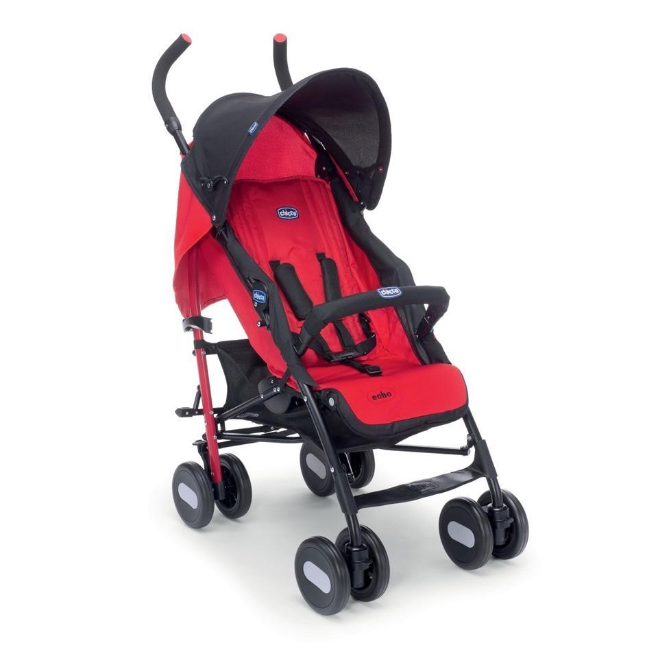 PRODAJEM-Kolica-za-bebe-Echo-basic-garnet-crvena