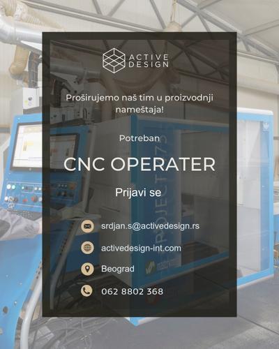 TRAŽIMO CNC OPERATERA – BIESSE / MASTERWOOD