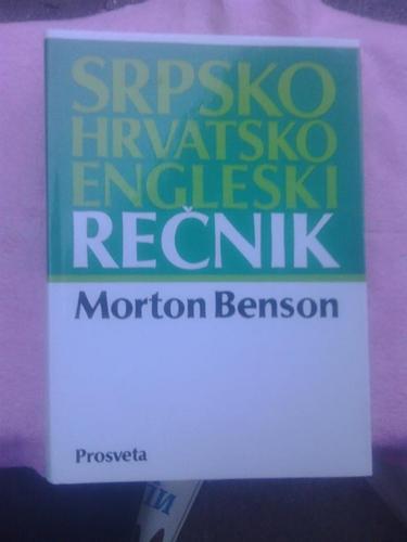 Srpsko engleski rečnik BENSON