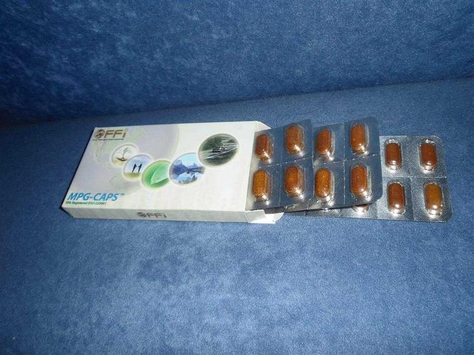 Tablete za gorivo MPG-caps
