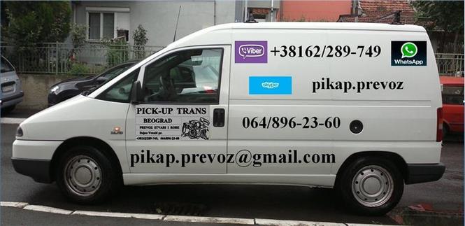 Pikap prevoz stvari i robe 