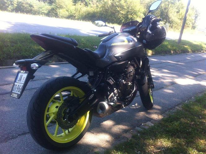 YAMAHA MT 07 , ABS, 2016.