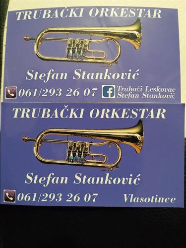 Trubaci Leskovac Stefan Stankovic 0612932607Stefan