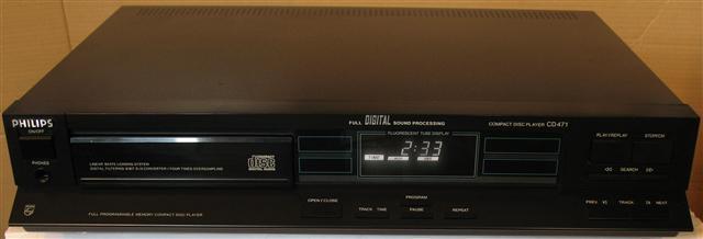 CD-player-PHILIPS-CD471-Vintage