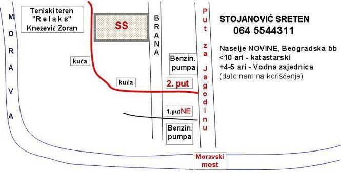 Plac blizu Morave     