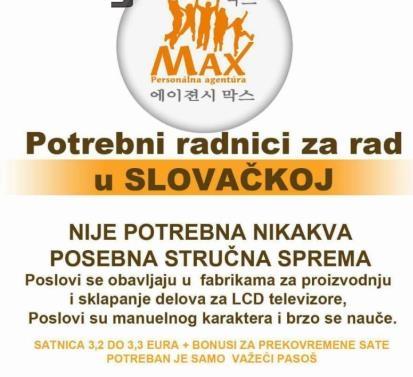 POSAO SLOVACKA(JANUAR)