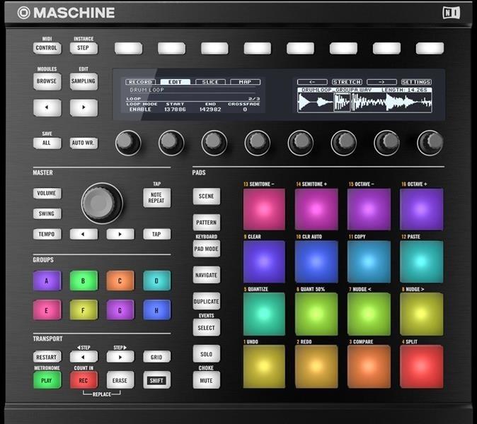 Native-Instruments-MASCHINE-MK2-Black