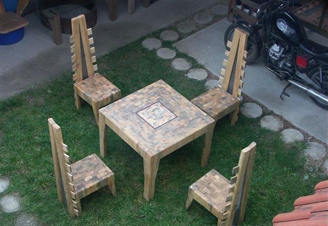 Sto, trpezarijski, 1x1m
