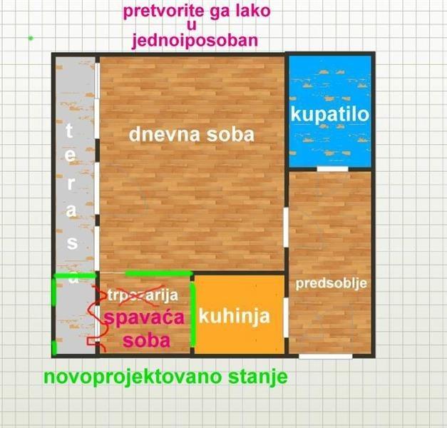Jednoiposoban-stan-45m2-blok-44--uknjizen