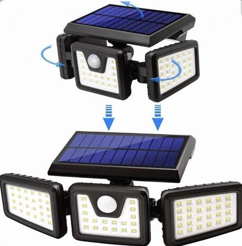 Solarni reflektor sa tri panela  