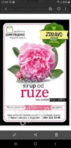 Sirup od ruže