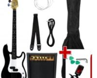 Firefeel S104BK Bas gitara PAKET
