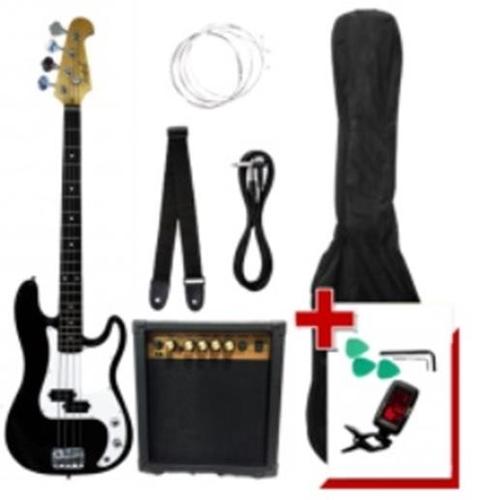 Firefeel S104BK Bas gitara PAKET