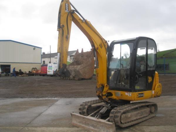 JCB 8030 mini bager 2006
