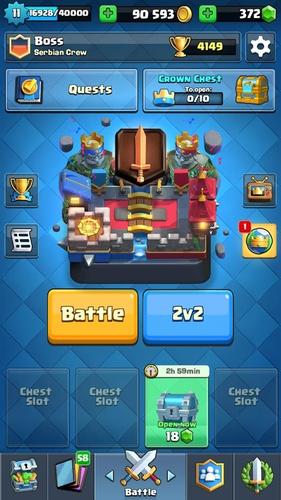 Odlican Clash Royale acc