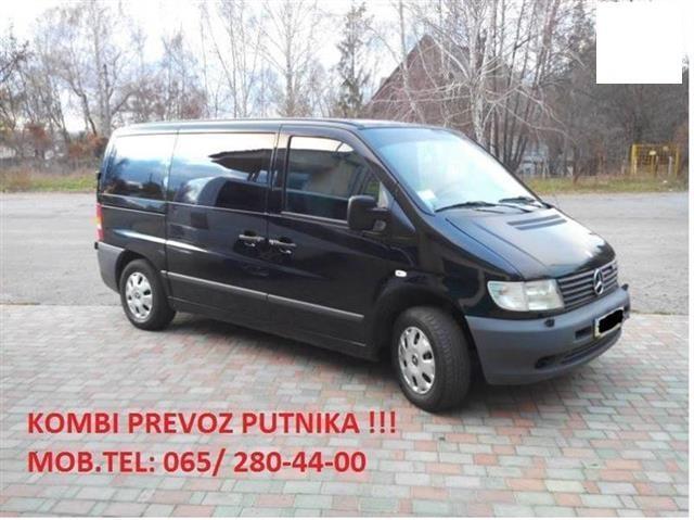KOMBI PREVOZ PUTNIKA 