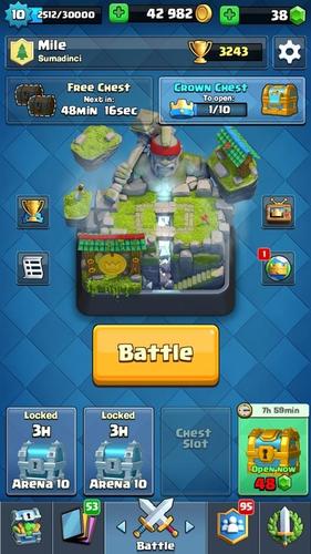 Clash Royale acc