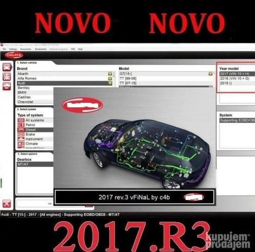 ⛔Program 2017R3 za dijagnostiku Delfi⛔