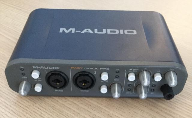 m audio fast track pro