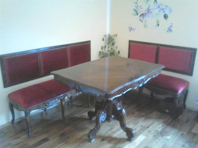stilski sto sa dve klupe