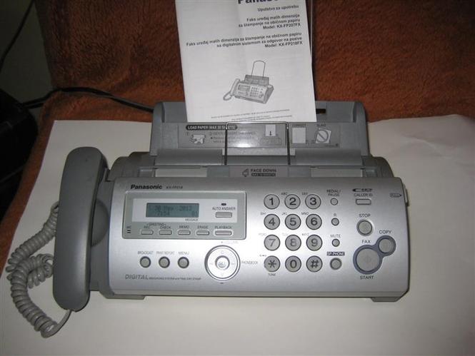 Telefaks modelKX-FP218