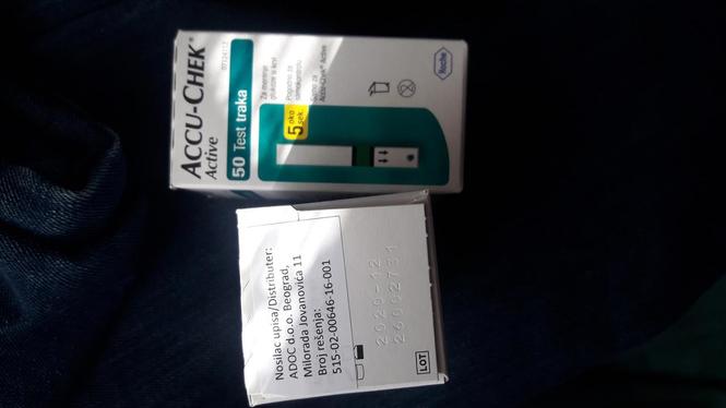 Test trake za Accu Chek Active