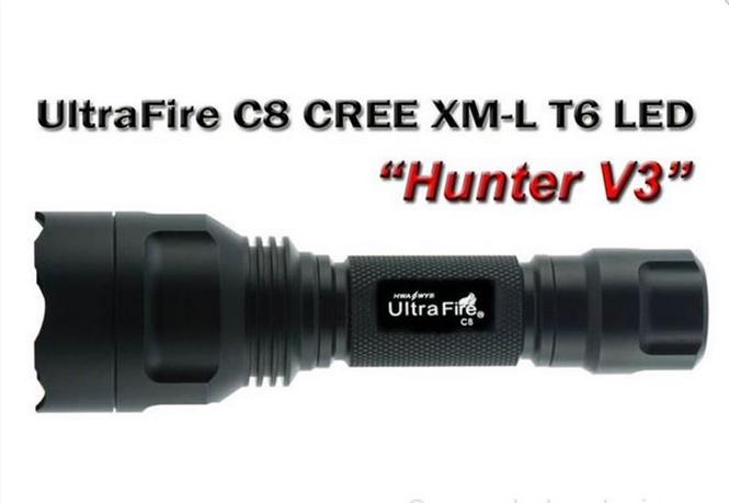 UltraFire Hunter V3 XML C8 lovacka lampa