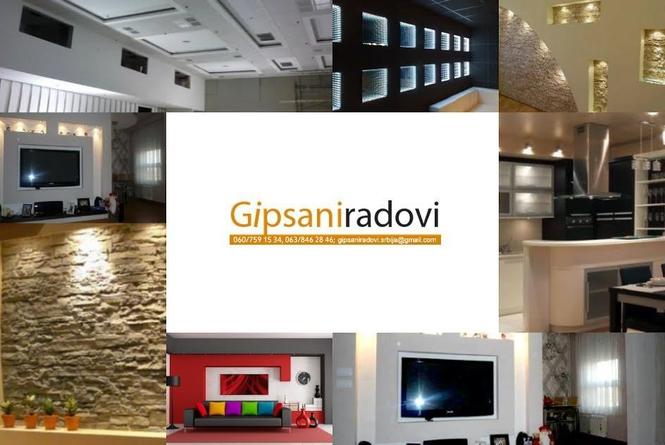 Gipsarski radovi Zarkovo