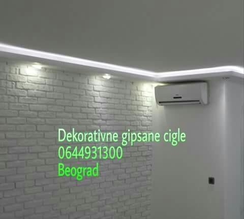 Gips dekorativne ciglice