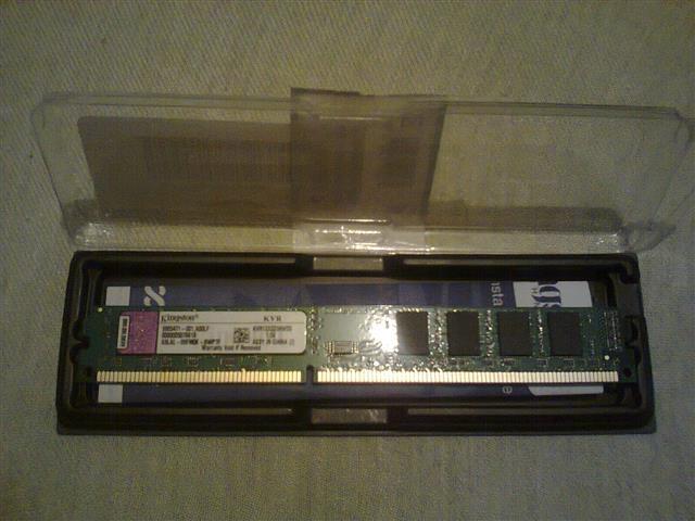 Kingston DDR3 1x2GB