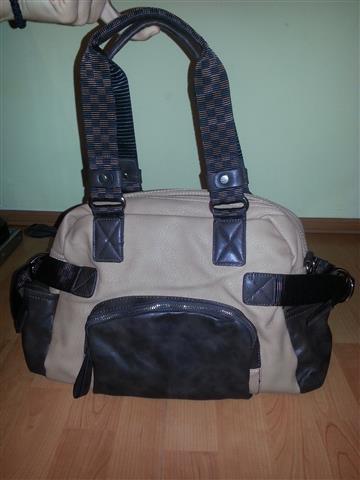 Braon-krem-torba