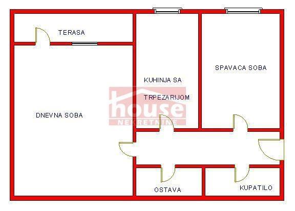 Stan 50m2 u Detelinara